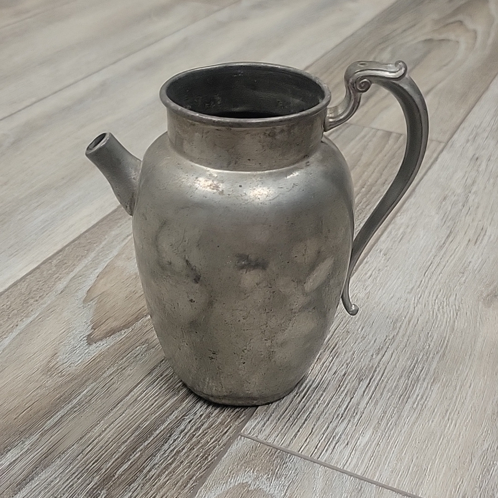 Antique Pewter Cocktail Shaker